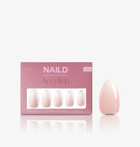 Milkshake almond Softgel Press on Nails (inkl. Klebesticker & Nagelkleber)