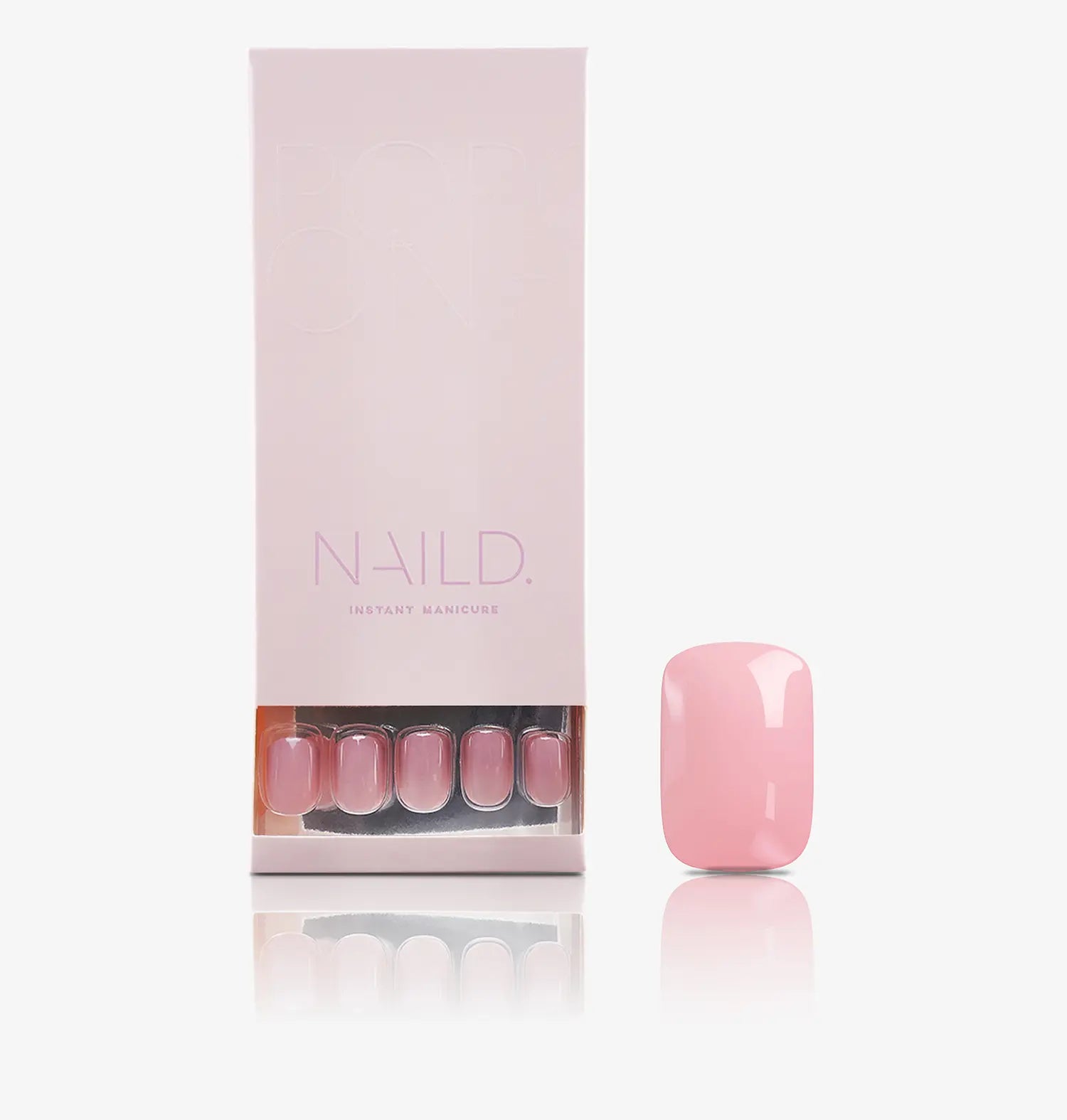 Toscana nude short Press on Nails (incluso colla per unghie)