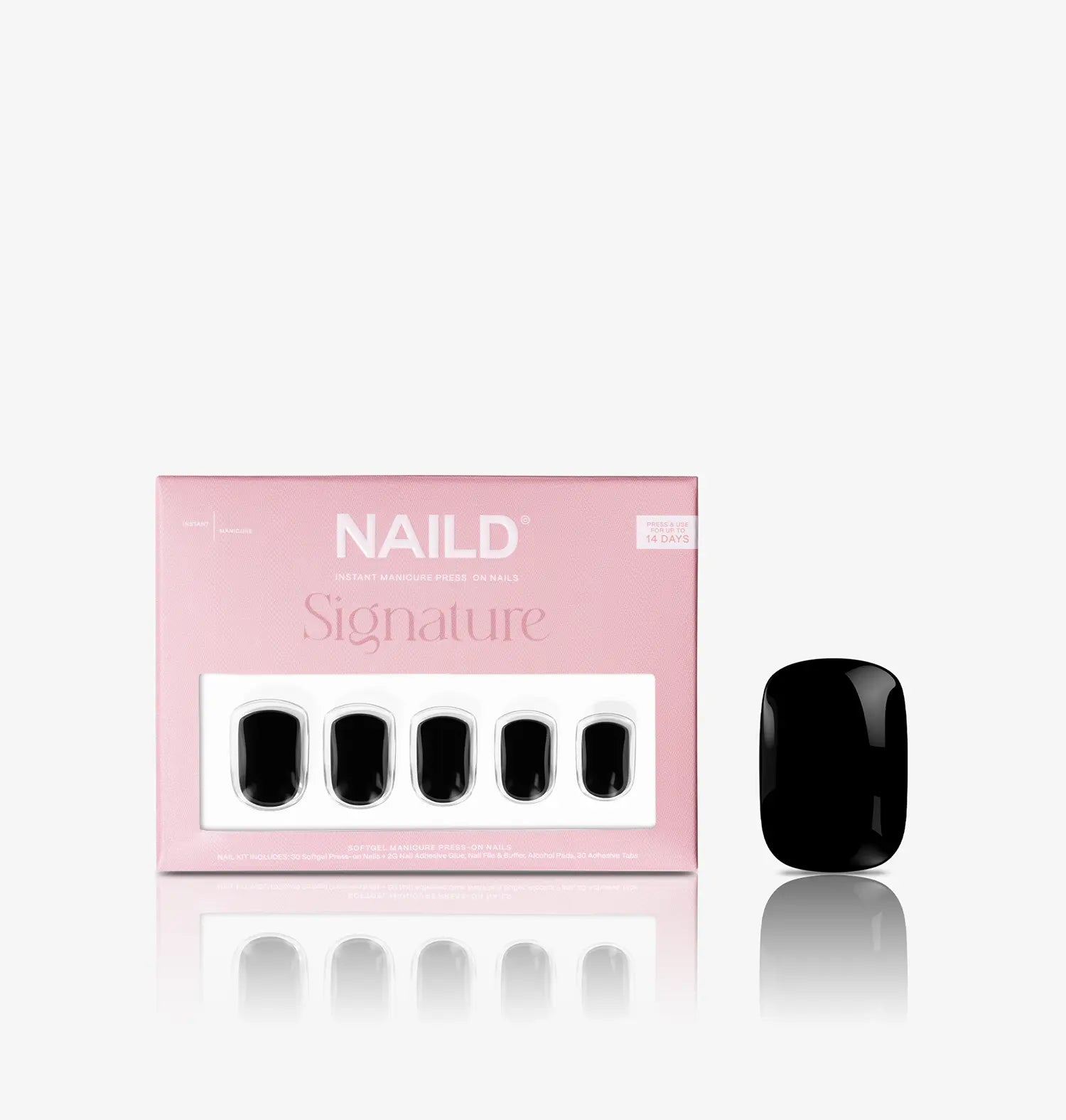 Myrthe short Softgel Press-On Nails (incl. adesivi e colla per unghie)