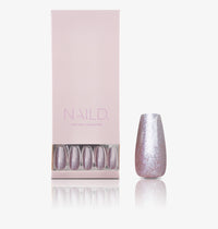 Glitter extra-long Press On Nails (inkl. Nagelkleber)