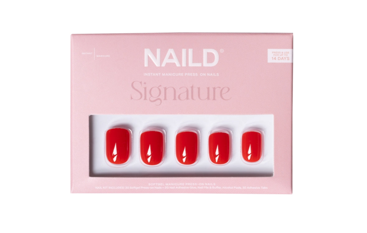 Lady short press on nails lo