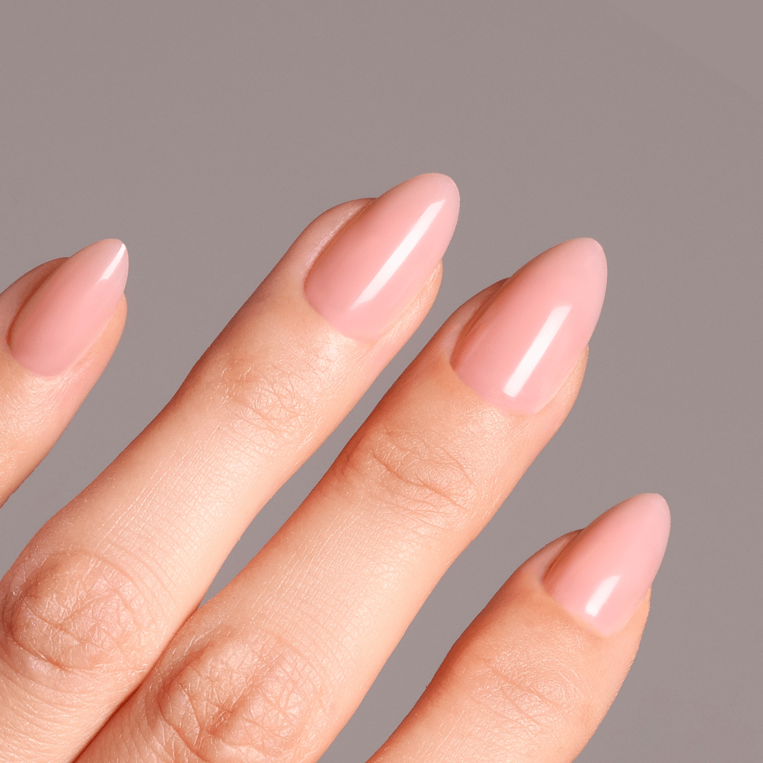 Nude #1 Almond Softgel Press-On Nails XL Pack (60 Nails)