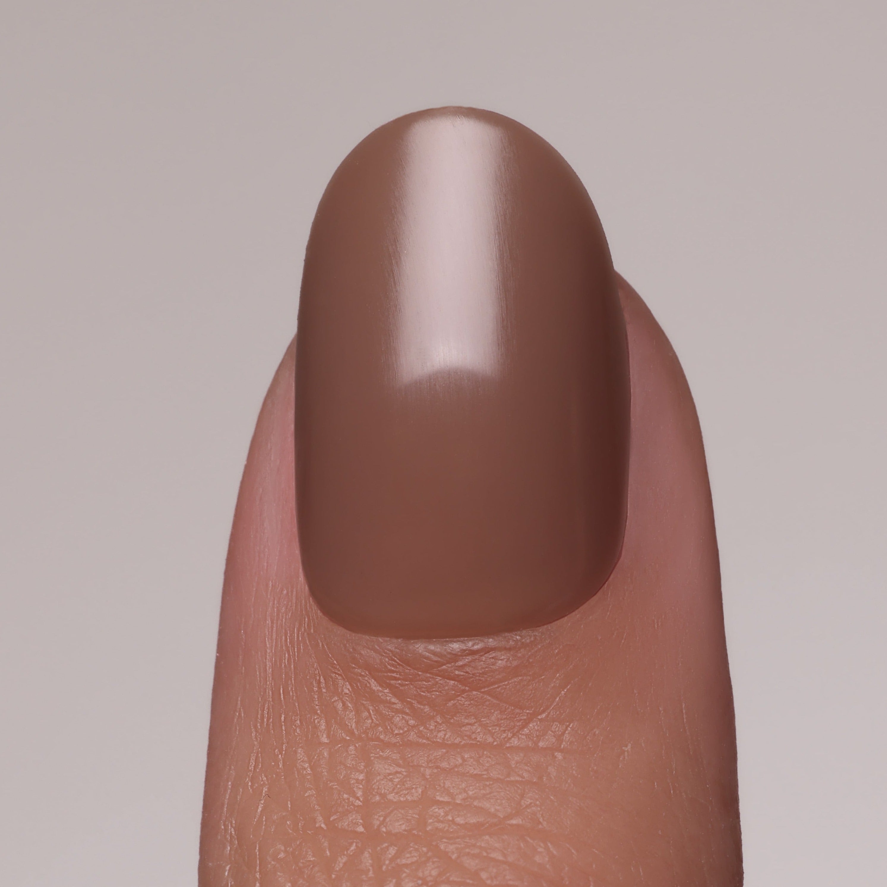 Cashmere round Softgel Press On Nails (inkl. Klebesticker & Nagelkleber)