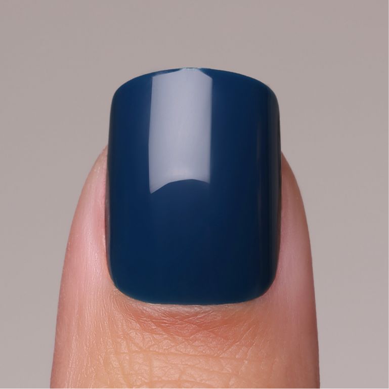 Amalfi Blue short s Press On Nails (inkl. Nagelkleber)