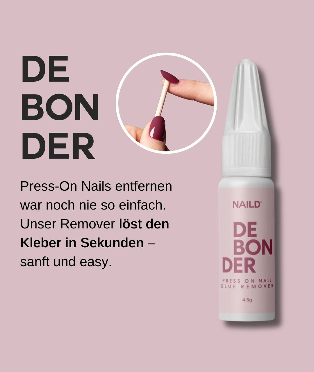 Debonder - Premium Kleberentferner für Press-On Nägel