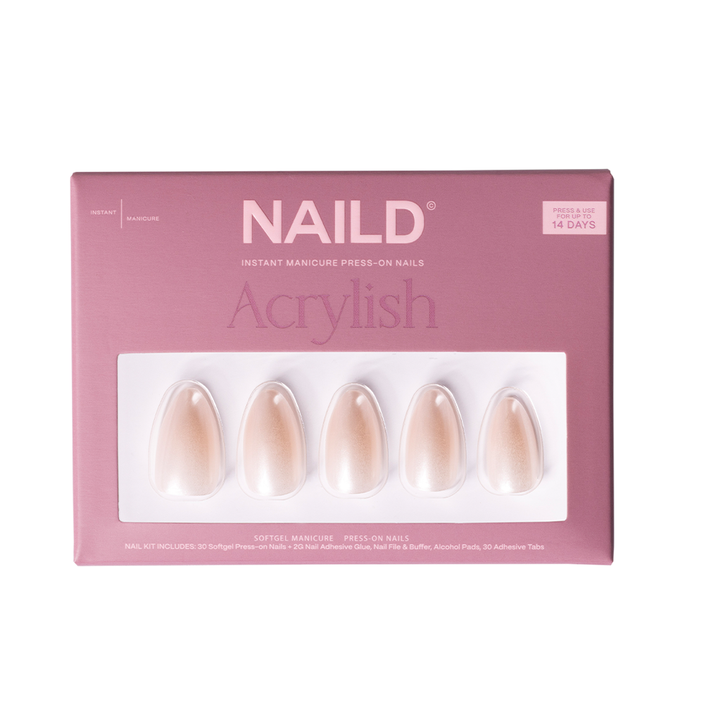 Limitiert: Glam almond Softgel Press On Nails (inkl. Klebesticker & Nagelkleber)