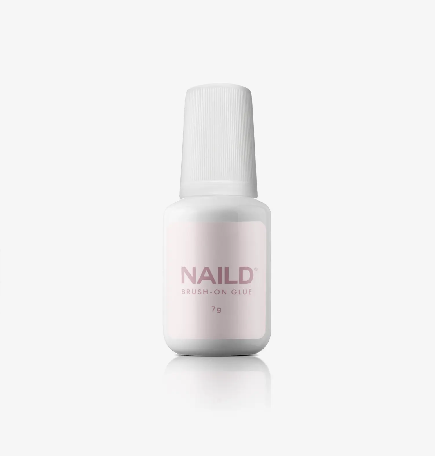 NAILD Colla in Gel con Pennello (Applicatore a Pennello) 7g Colla per Unghie Artificiali